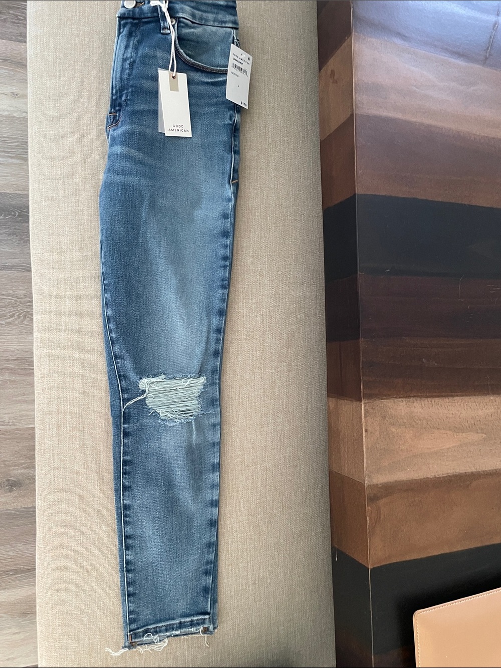 Good American Light Blue Good Petite Skinny Jeans - Picture 3 of 3